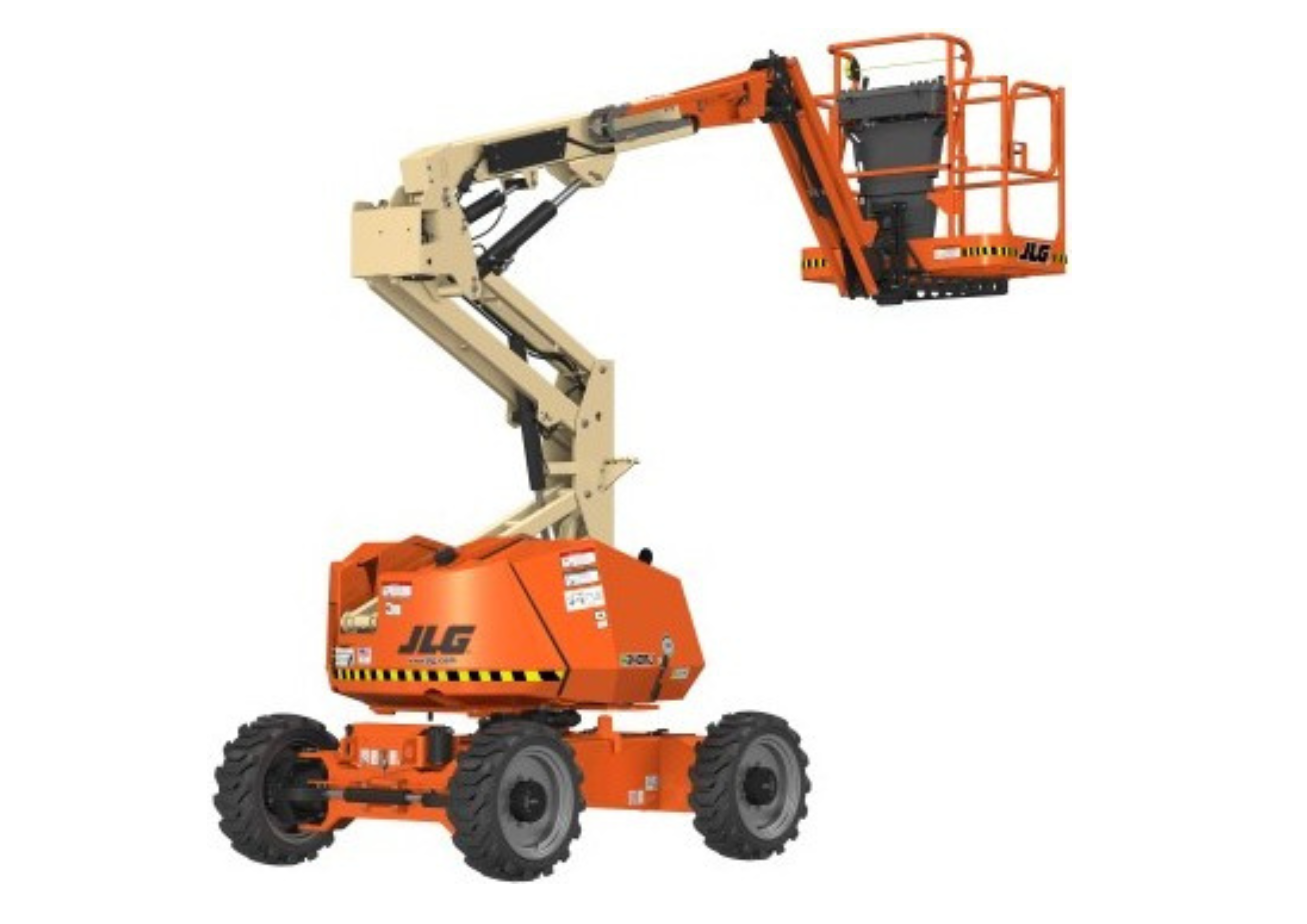 Plataforma en operación de altura